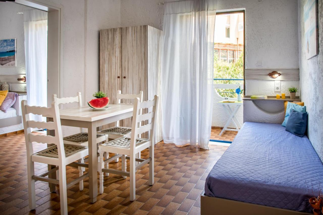 Amazona Aparthotel Agia Pelagia  Bagian luar foto