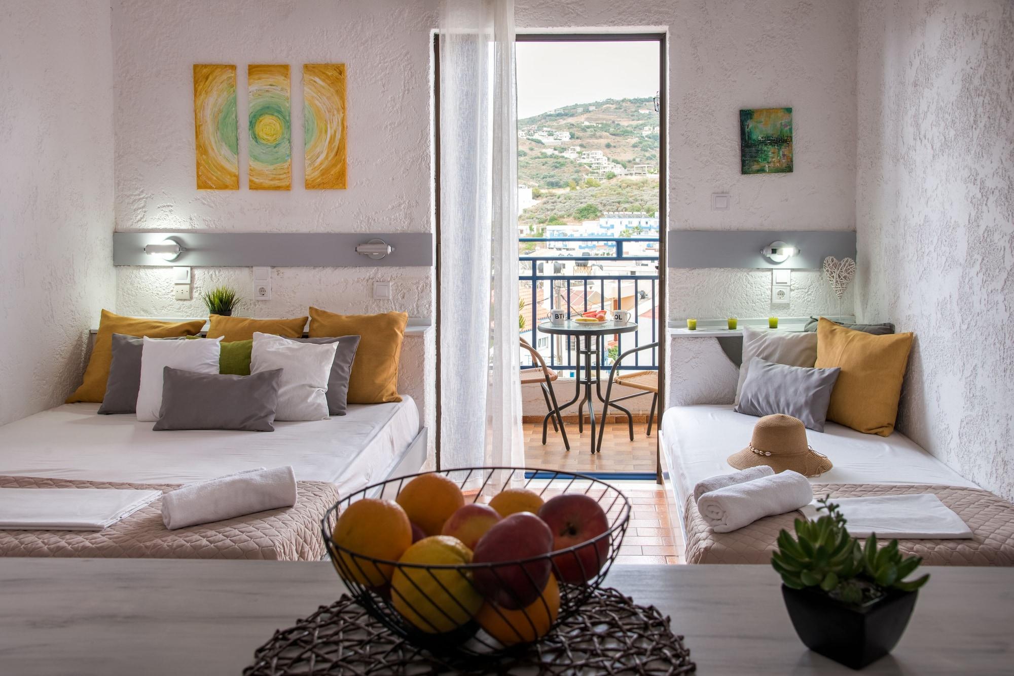 Amazona Aparthotel Agia Pelagia  Bagian luar foto